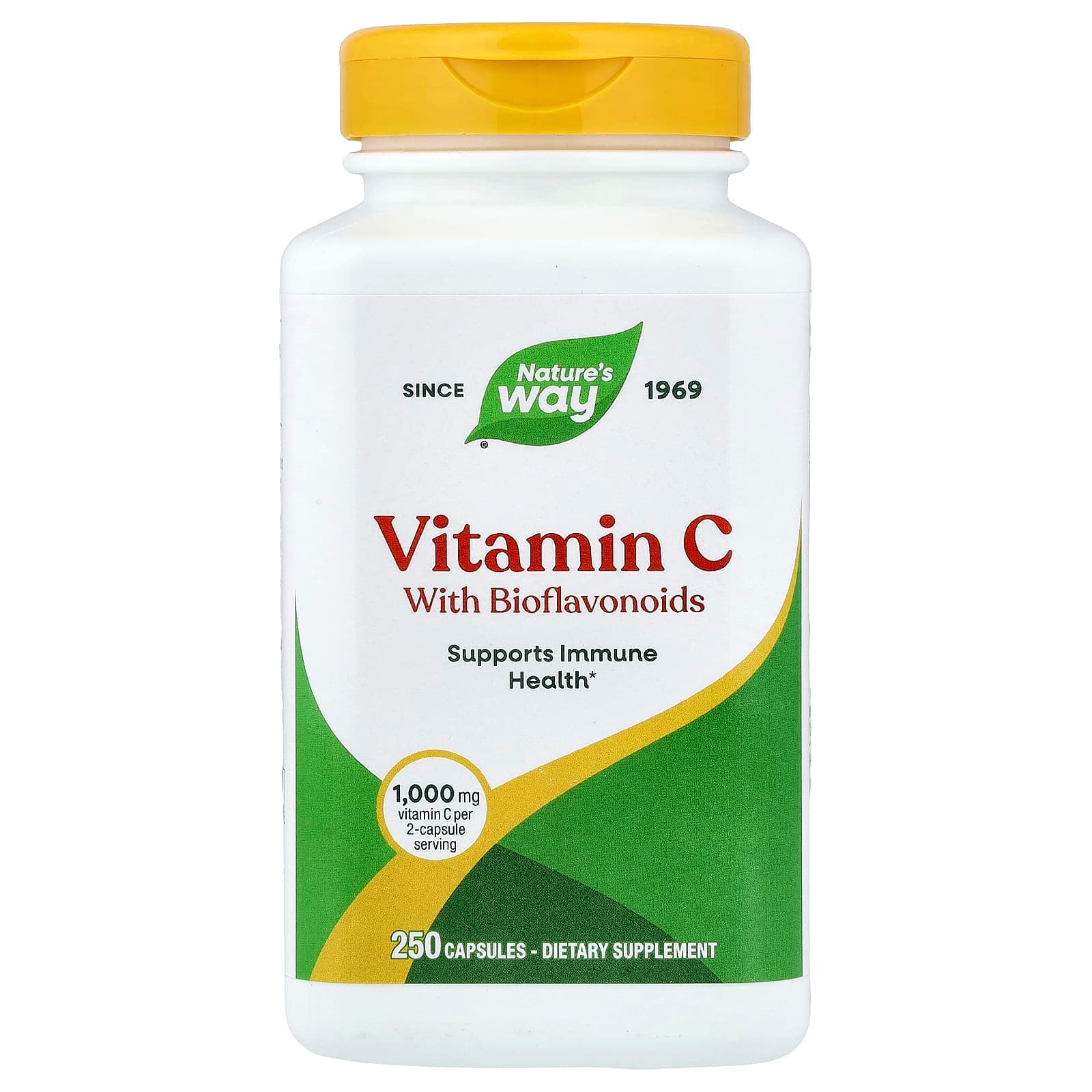 Nature's Way Vitamin C With Bioflavonoids – 250 gélules de Nature's Way