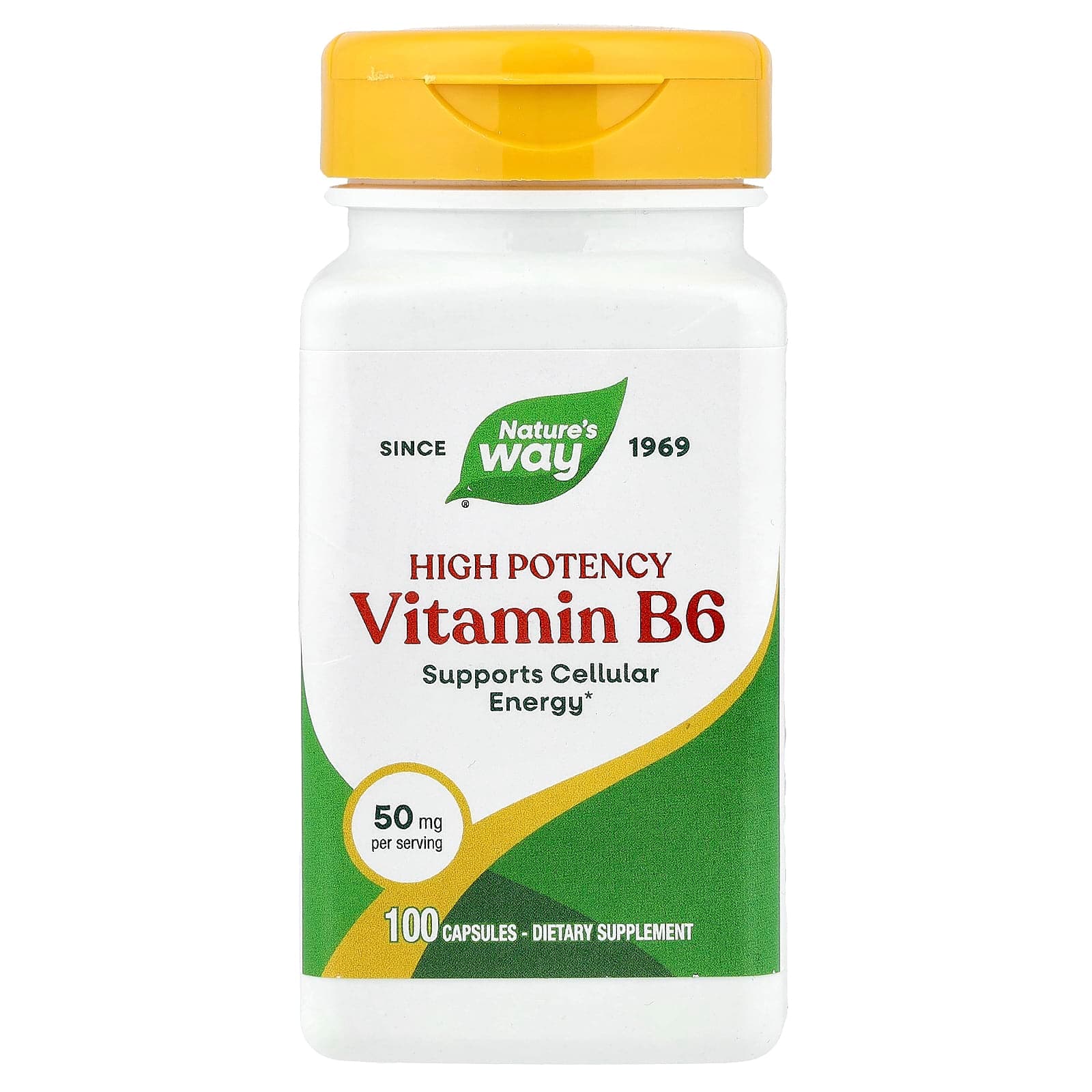 Nature's Way Vitamin B6 – 100 gélules de Nature's Way