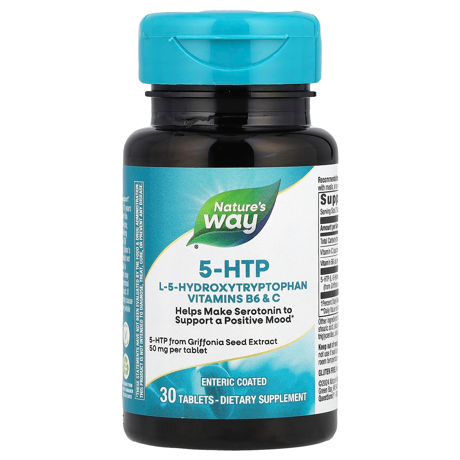 Nature's Way 5-HTP – 30 comprimés de Nature's Way