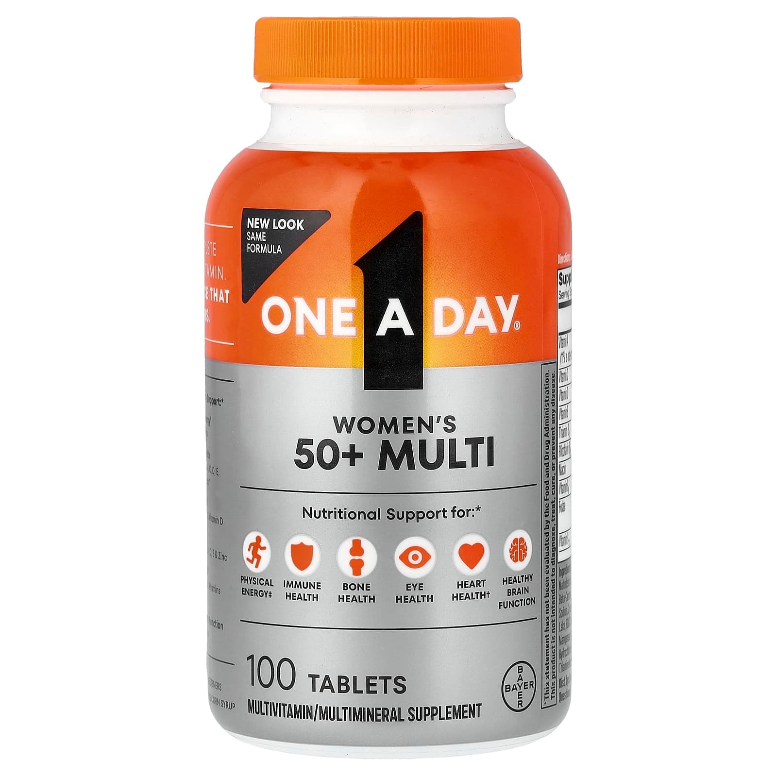 One-A-Day Women's 50+ Multi – 100 comprimés de One-A-Day