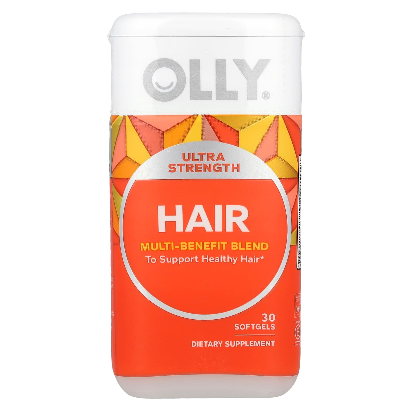OLLY Hair, Multi-Benefit Blend – 30 capsules molles de OLLY