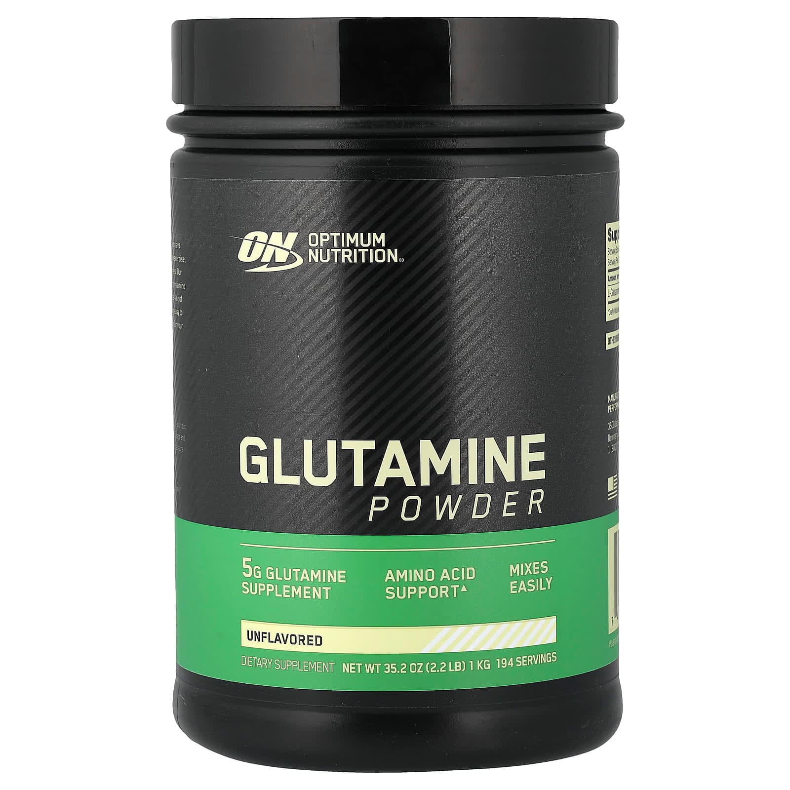 Optimum Nutrition Glutamine Powder – Sans arôme – 1 kg de Optimum Nutrition