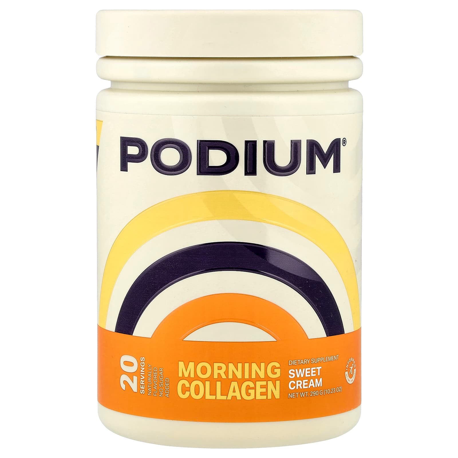 Podium Nutrition Morning Collagen – Sweet Cream – 290 g de Podium Nutrition