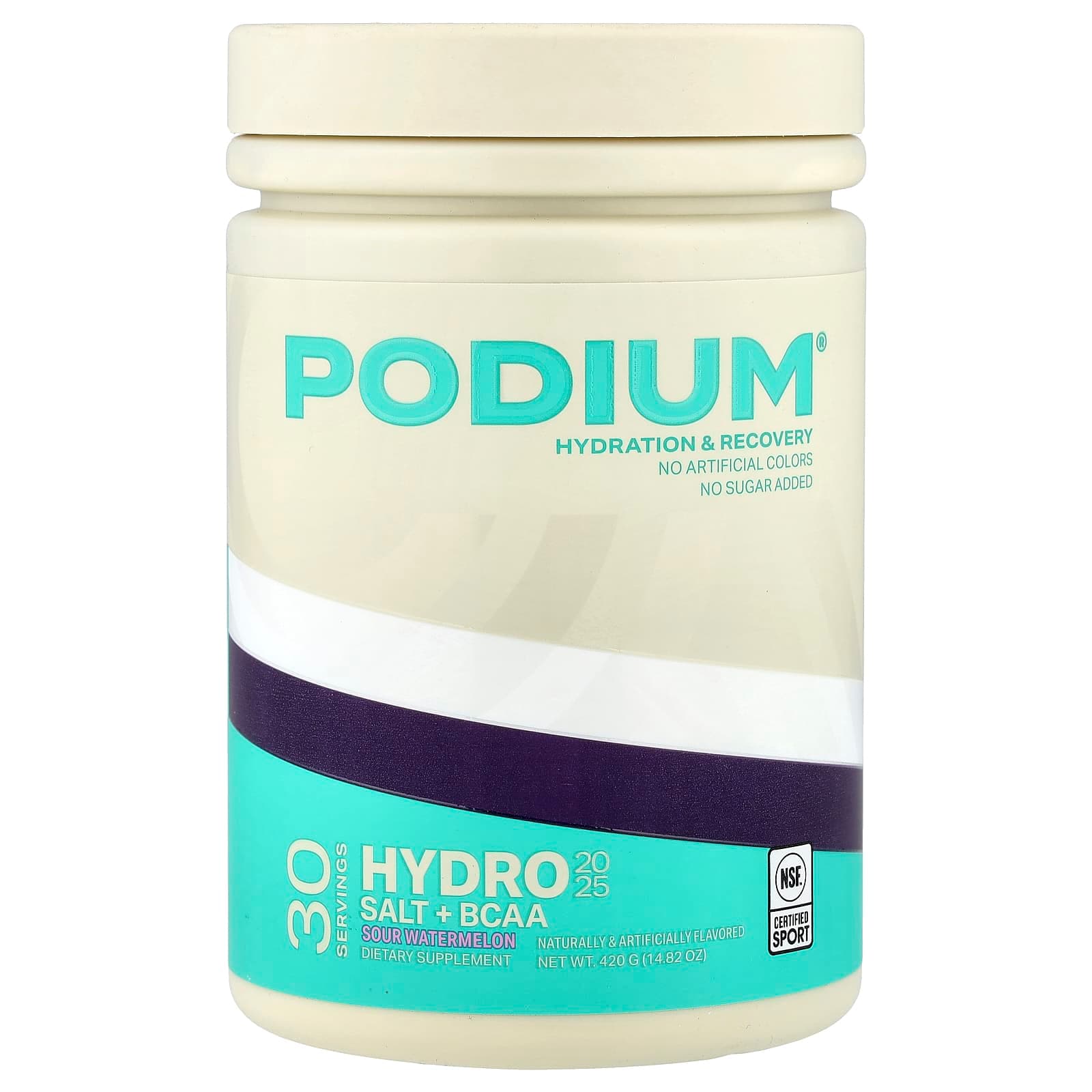 Podium Nutrition Hydro & Salt 2025 + BCAA – Sour Watermelon – 420 g de Podium Nutrition