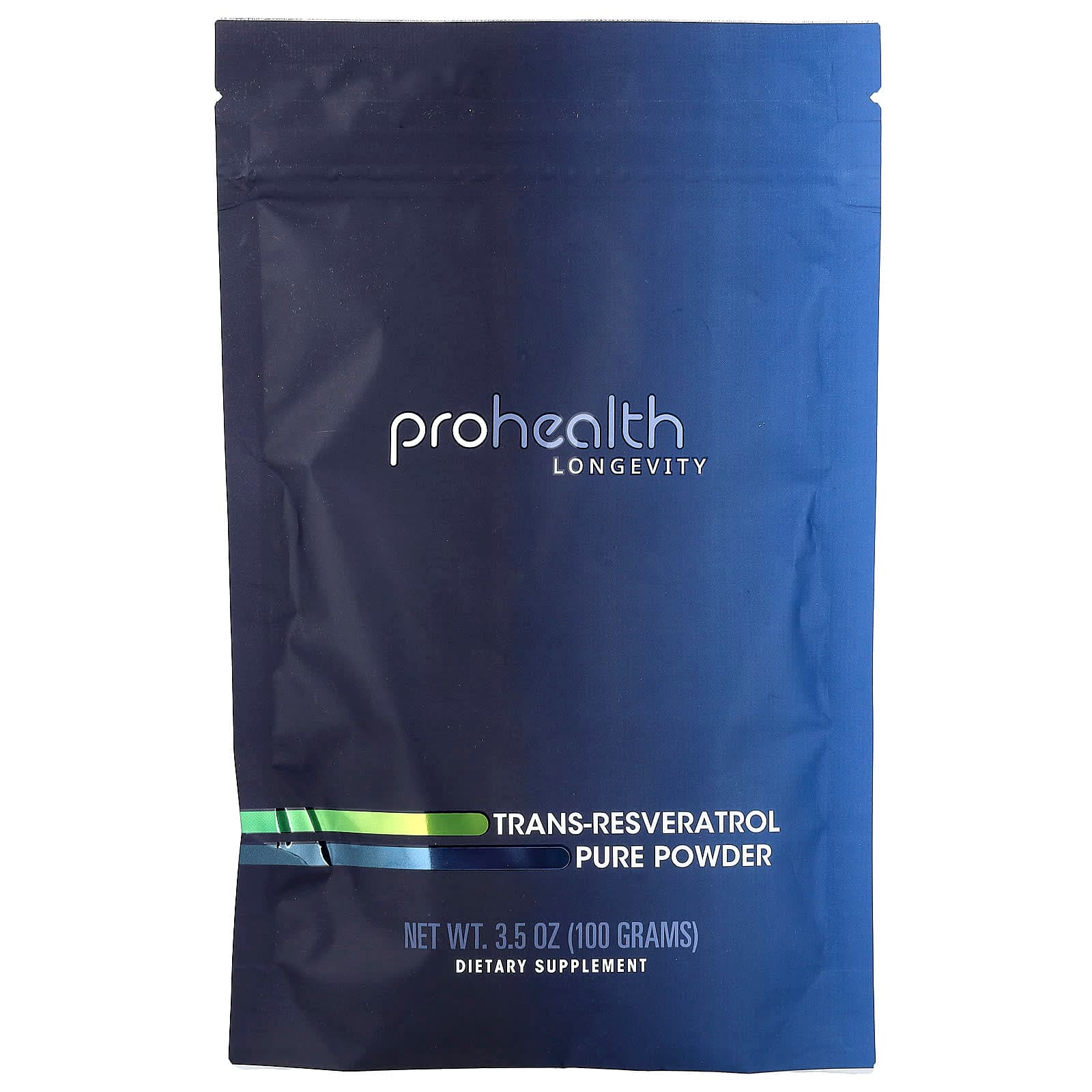 ProHealth Longevity Trans-Resveratrol Pure Powder – 100 g de ProHealth Longevity