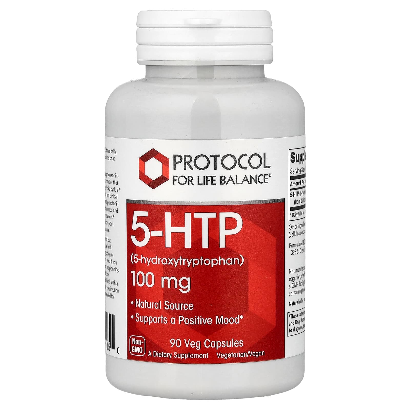 Protocol for Life Balance 5-HTP – 90 gélules végétales de Protocol for Life Balance