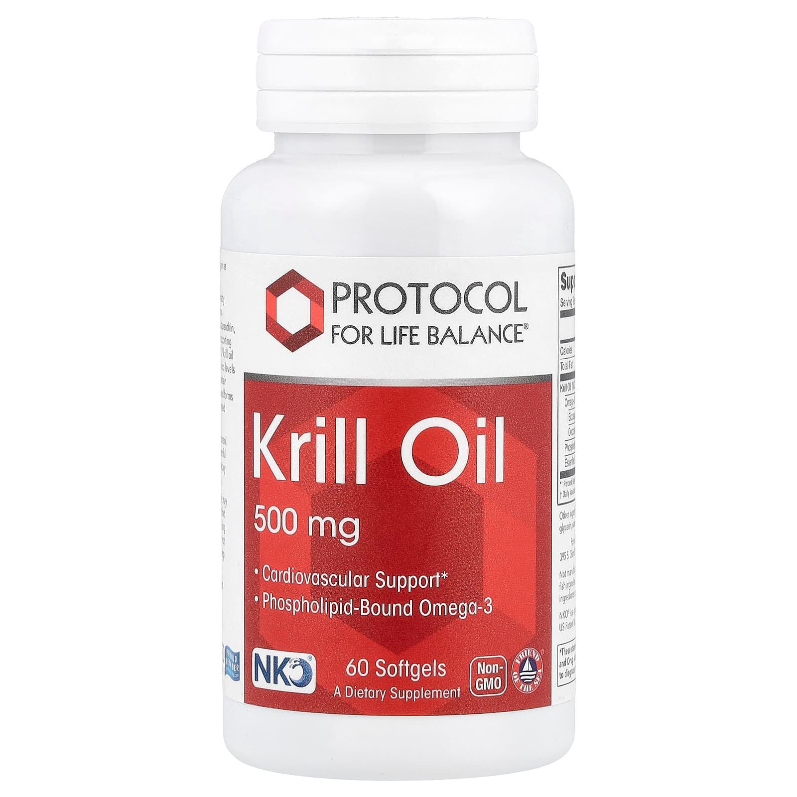 Protocol for Life Balance Krill Oil – 60 capsules molles de Protocol for Life Balance