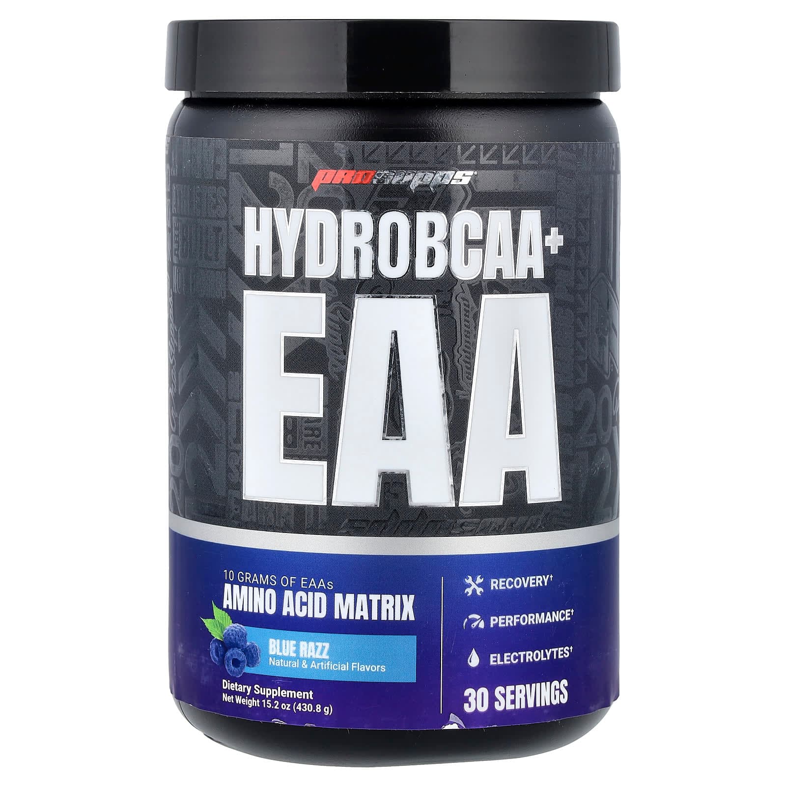 ProSupps Hydro BCAA +Essentials – Blue Raspberry – 414 g de ProSupps
