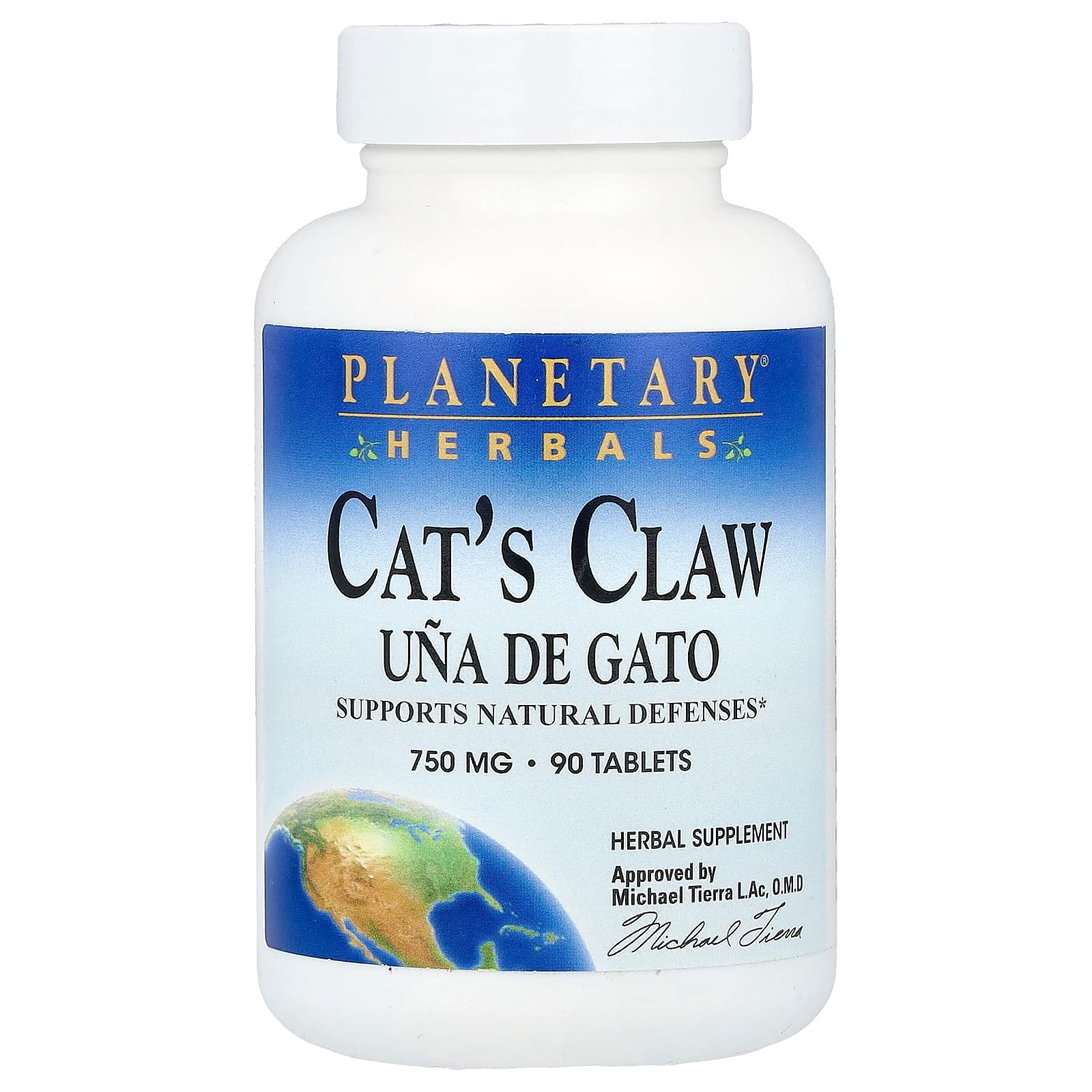 Planetary Herbals Cat's Claw – 90 comprimés de Planetary Herbals