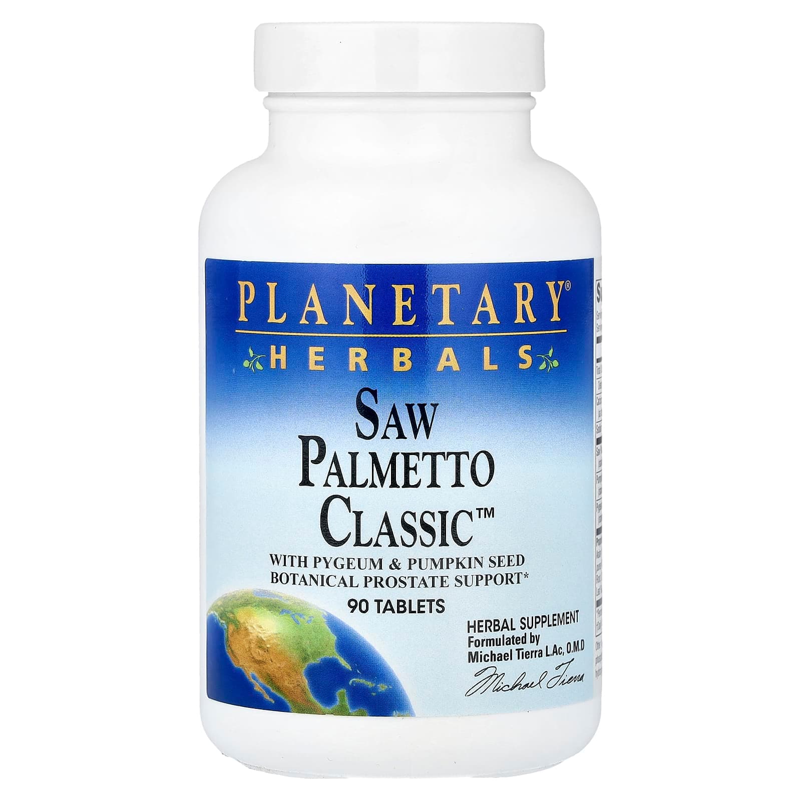 Planetary Herbals Saw Palmetto Classic – 90 comprimés de Planetary Herbals