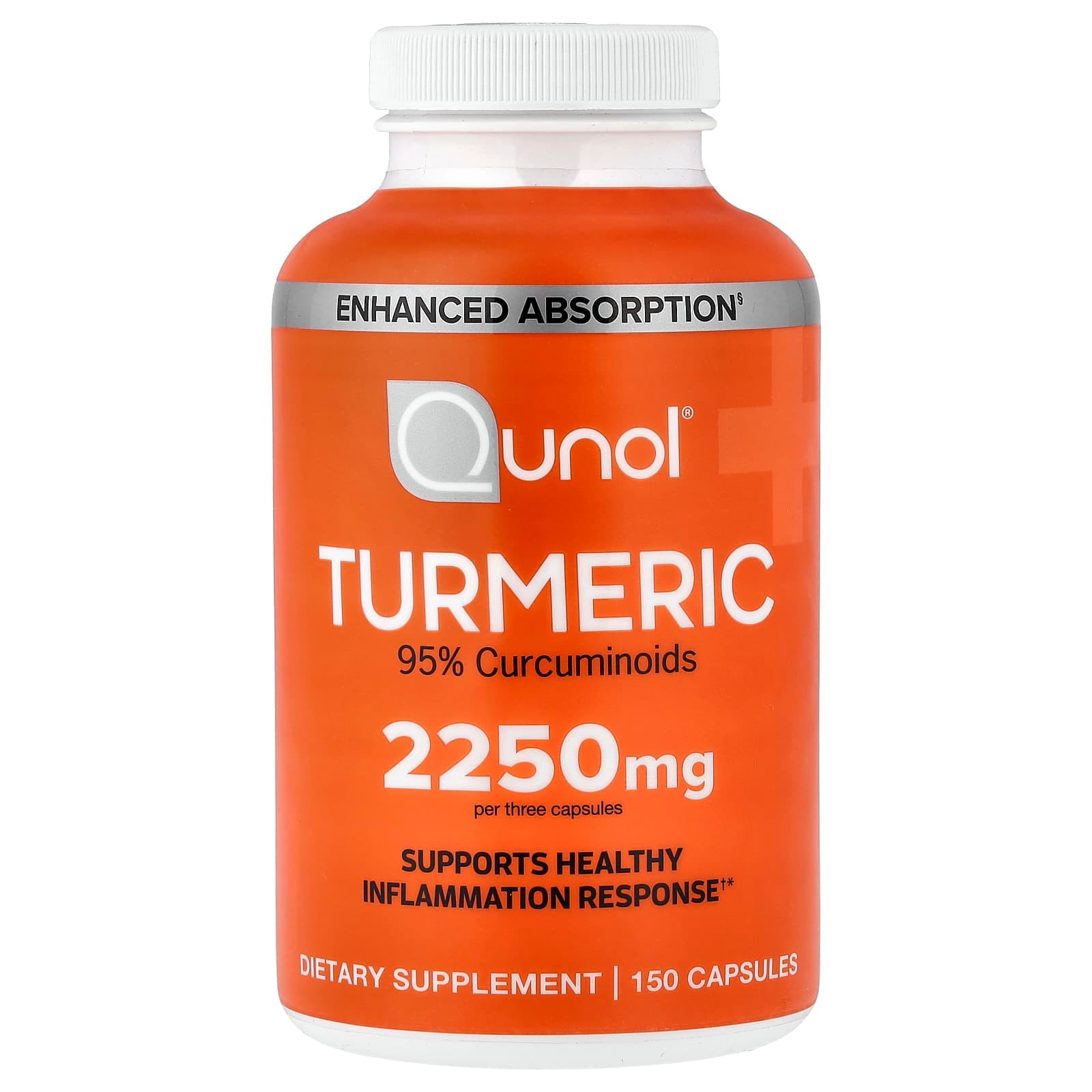 Qunol Turmeric – 150 gélules de Qunol