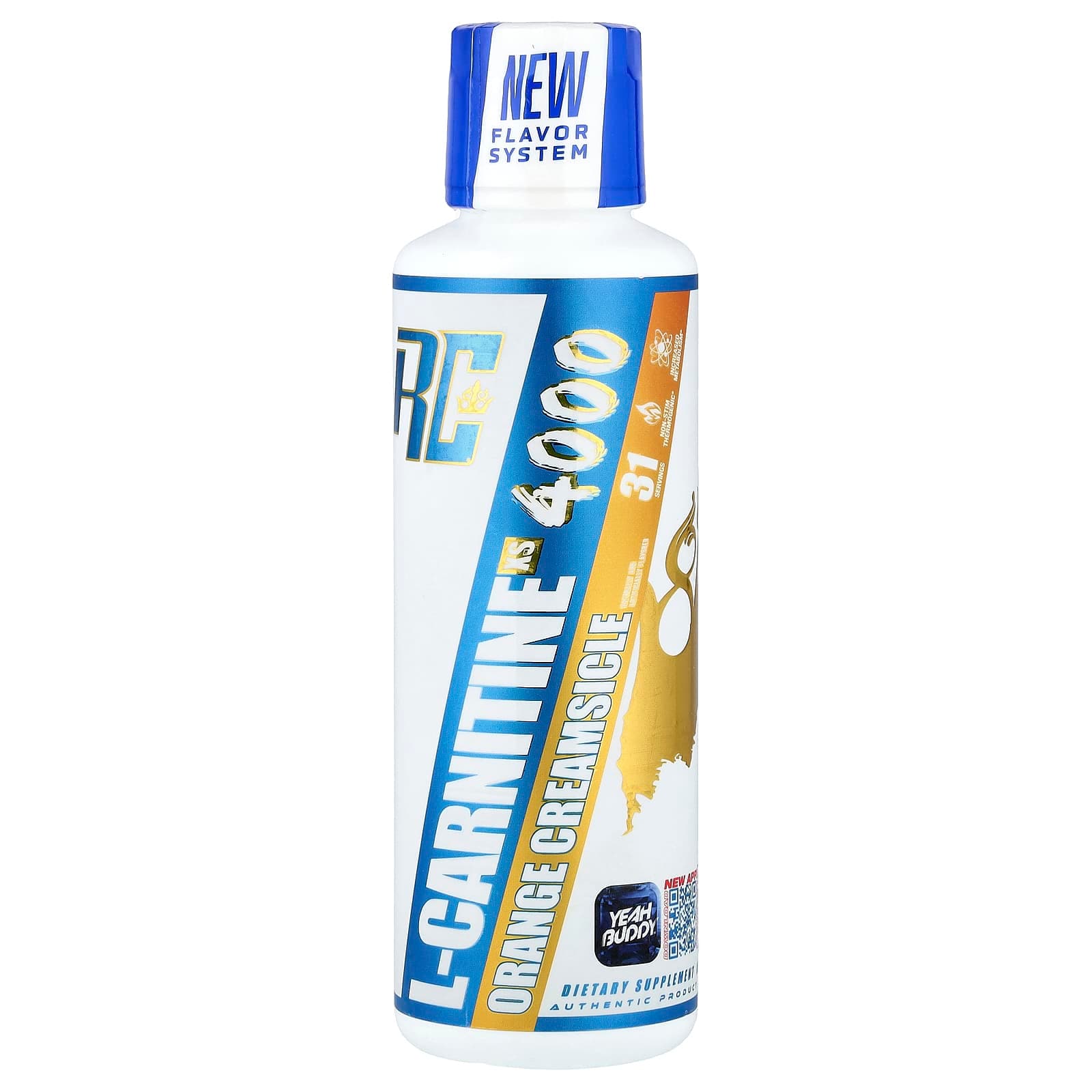 Ronnie Coleman L-Carnitine XS 4000 – Orange Creamsicle – 465 ml de Ronnie Coleman