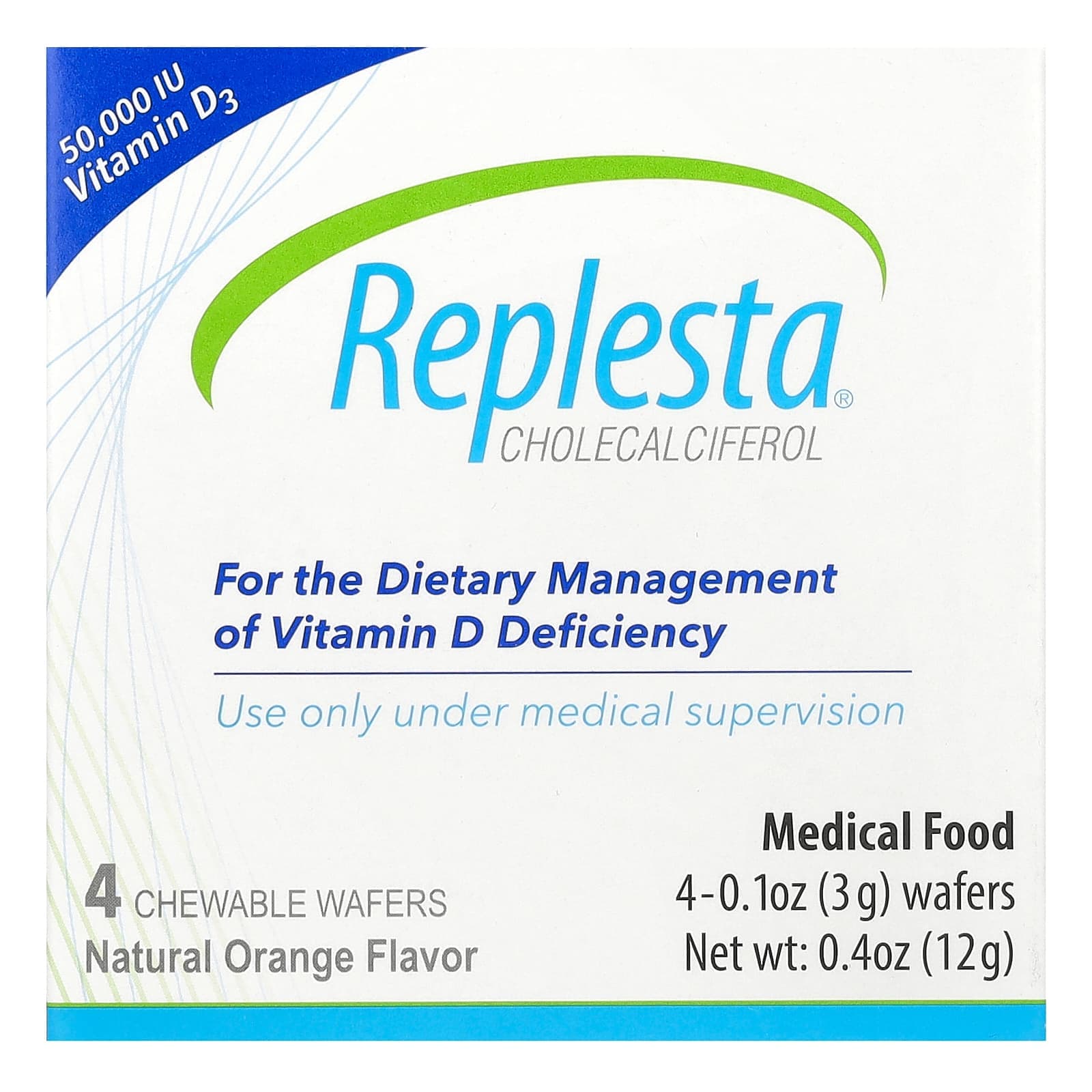 Replesta Cholecalciferol – Natural Orange – 3 g de Replesta