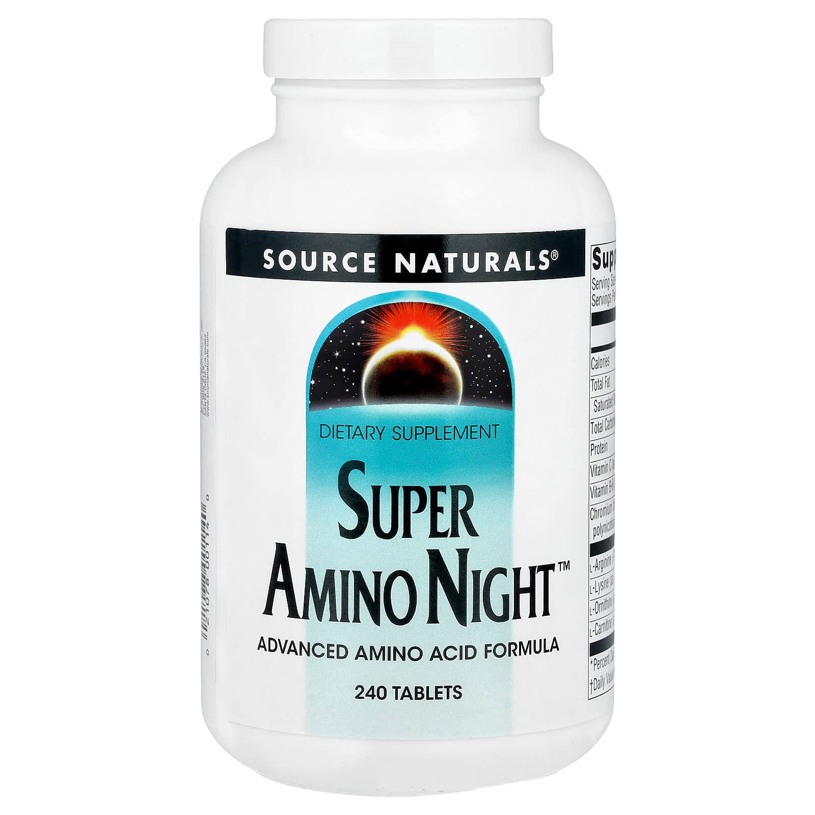 Source Naturals Super Amino Night – 240 comprimés de Source Naturals