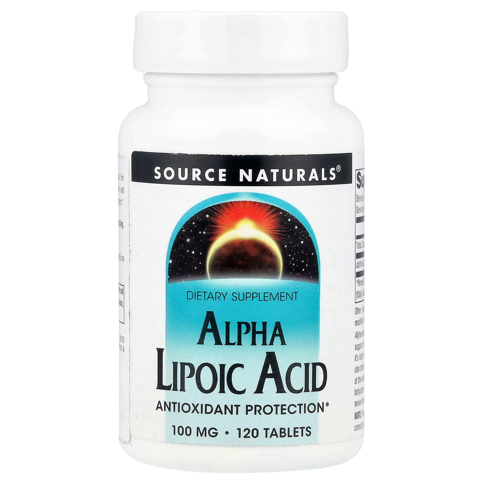 Source Naturals Alpha Lipoic Acid – 120 comprimés de Source Naturals