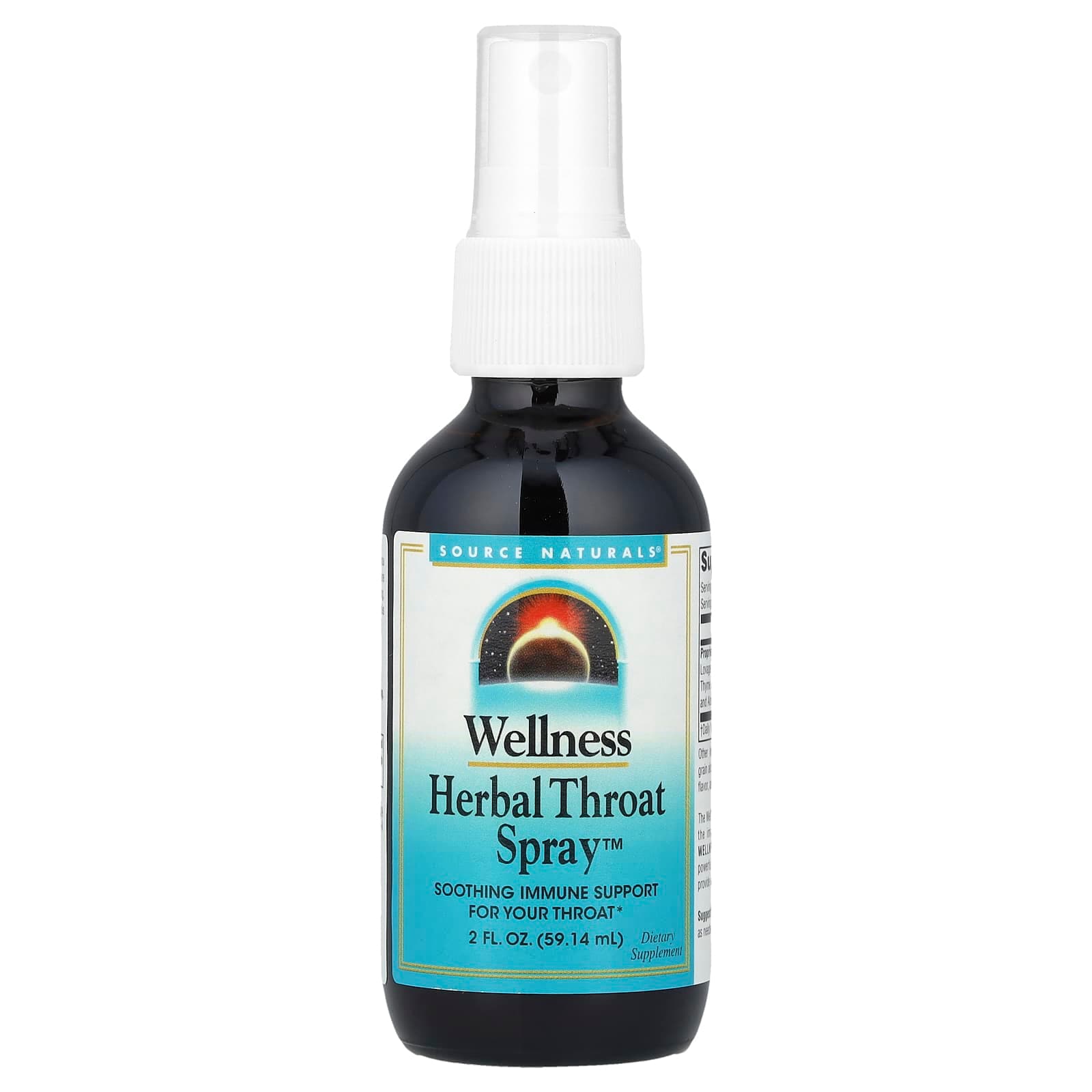 Source Naturals Wellness, Herbal Throat Spray – 59,14 ml de Source Naturals