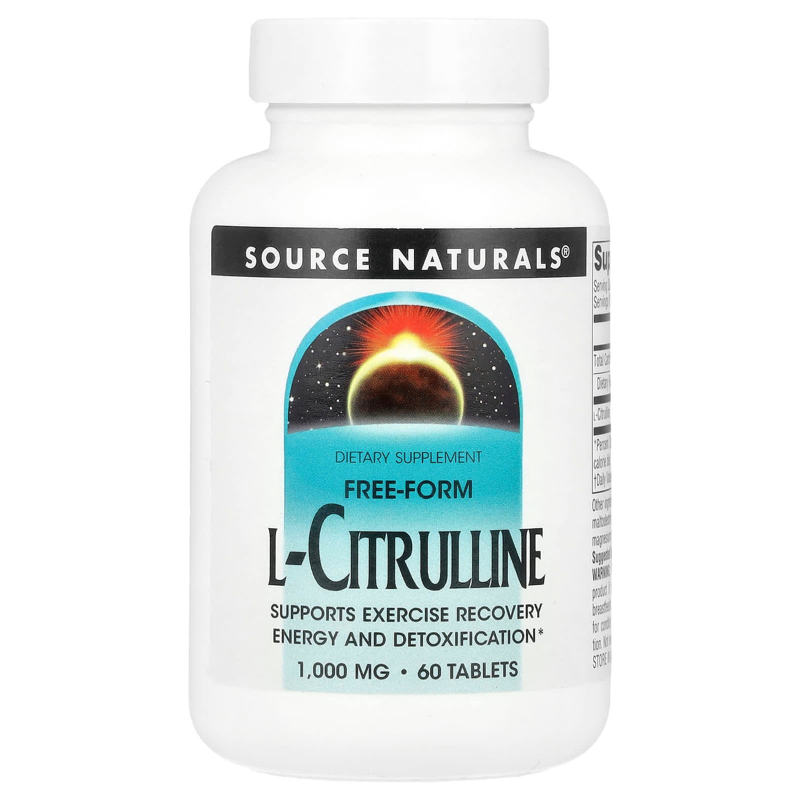 Source Naturals L-Citrulline – 60 comprimés de Source Naturals