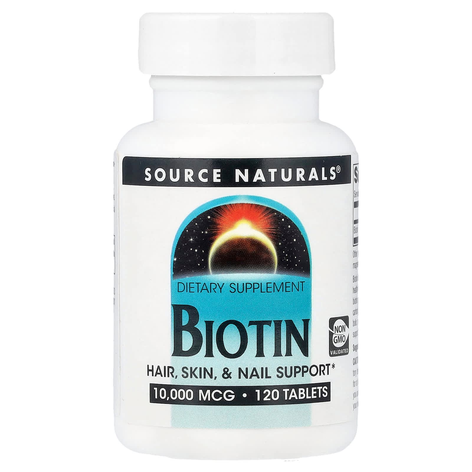 Source Naturals Biotin – 120 comprimés de Source Naturals