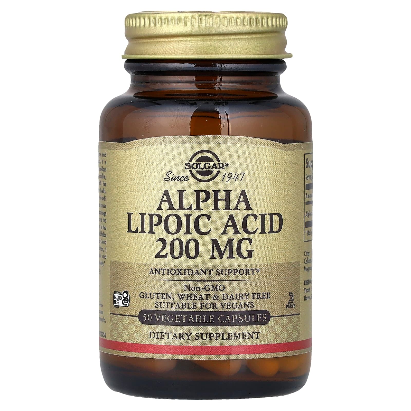 Solgar Alpha Lipoic Acid – 200 mg de Solgar