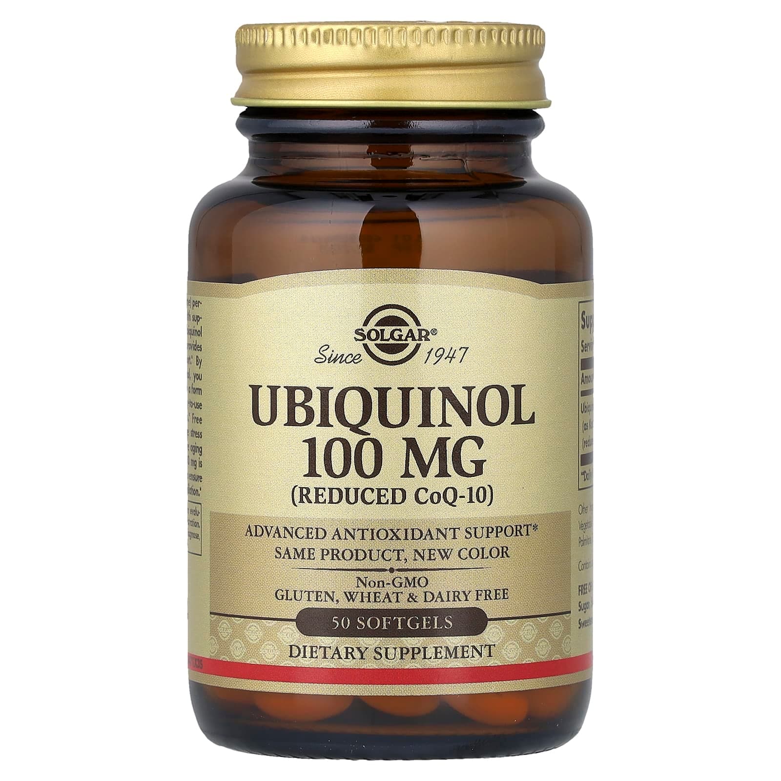 Solgar Ubiquinol (Reduced CoQ10) – 50 capsules molles de Solgar