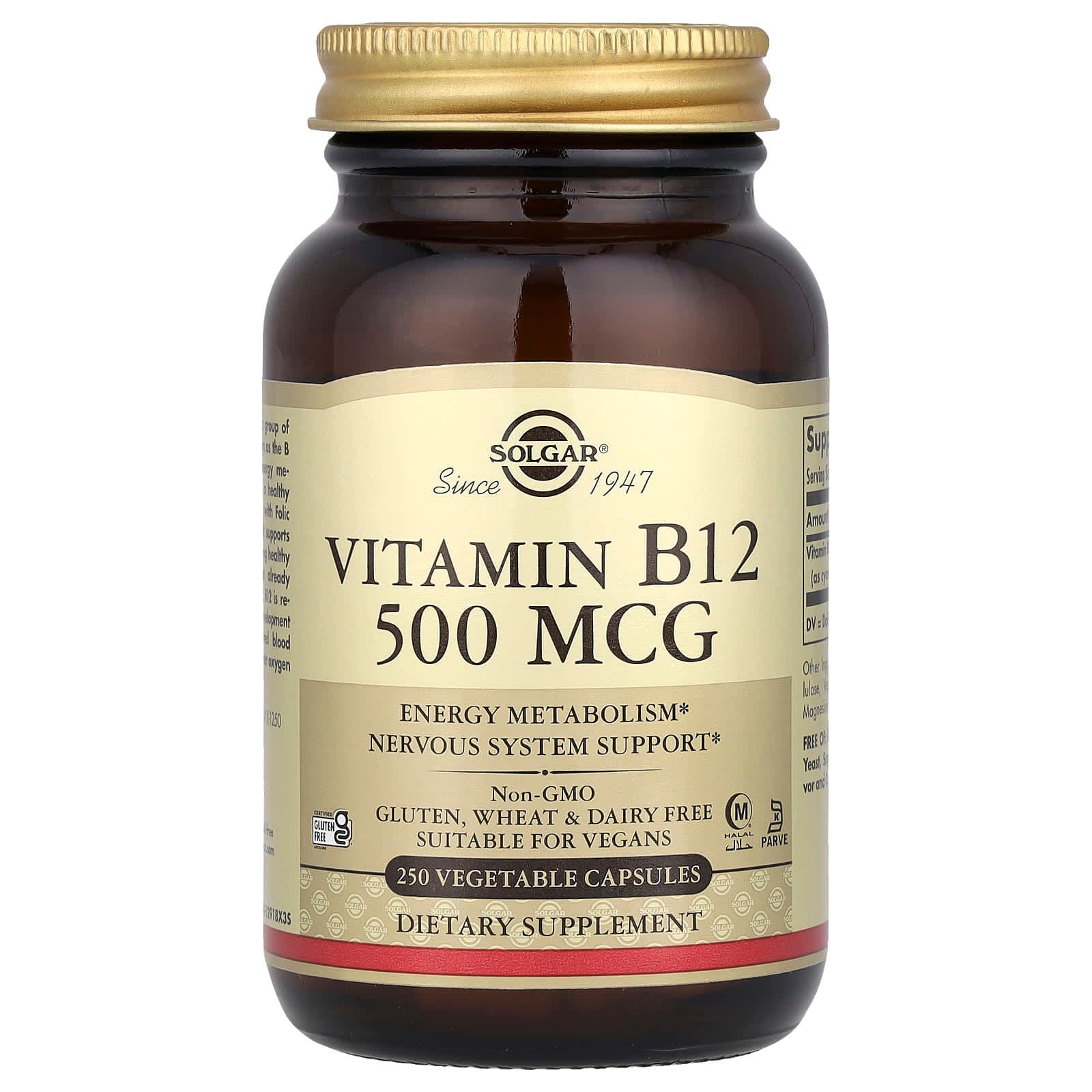 Solgar Vitamin B12 – 500 µg de Solgar