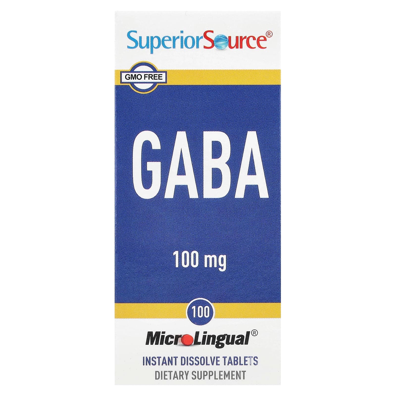 Superior Source GABA – 100 mg de Superior Source