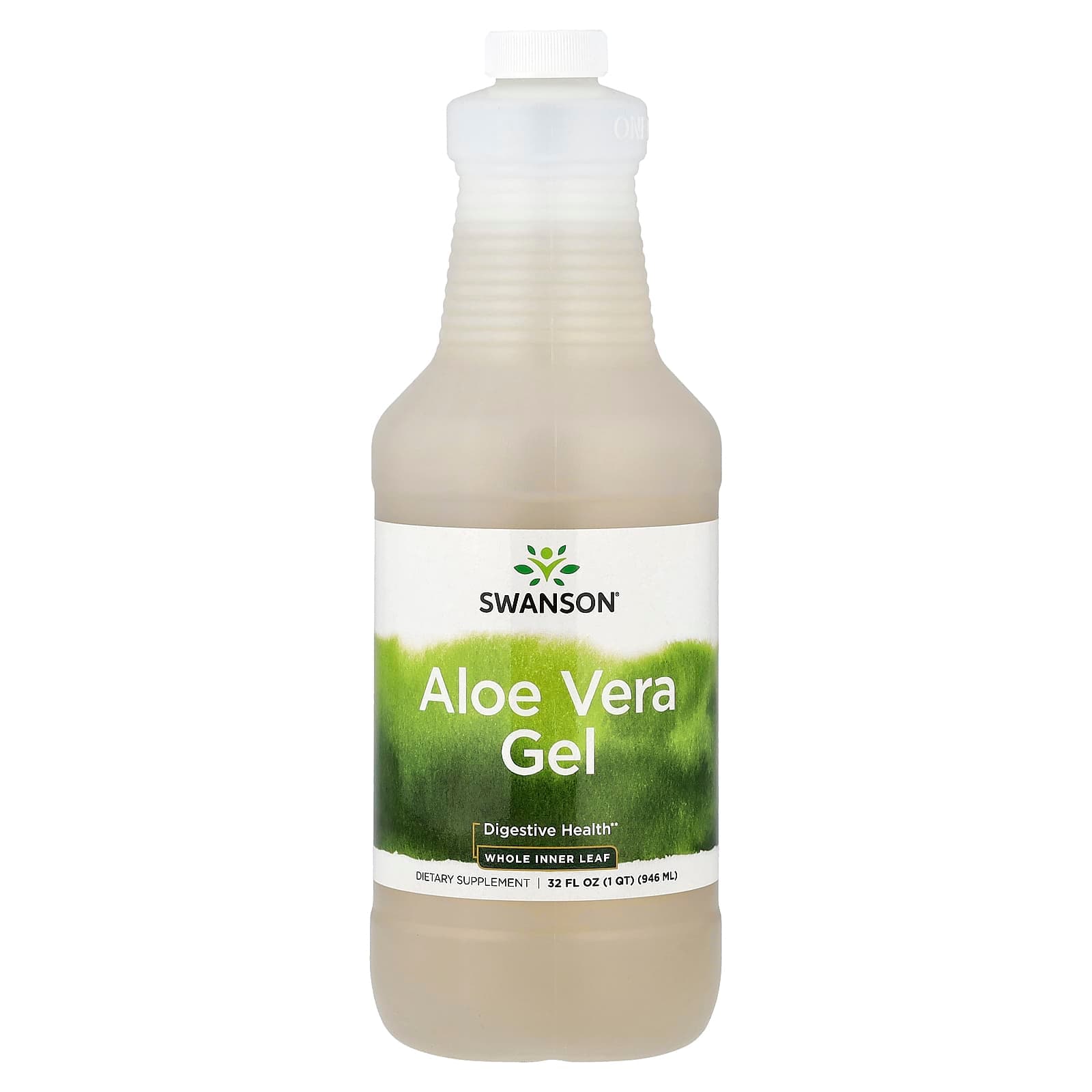Swanson Vitamins Aloe Vera Gel, Whole Inner Leaf – 946 ml de Swanson Vitamins
