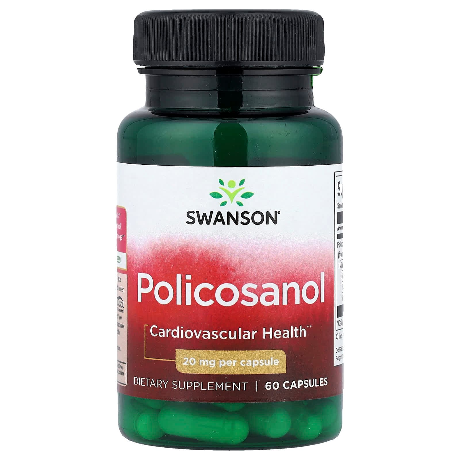 Swanson Vitamins Policosanol – 60 gélules de Swanson Vitamins