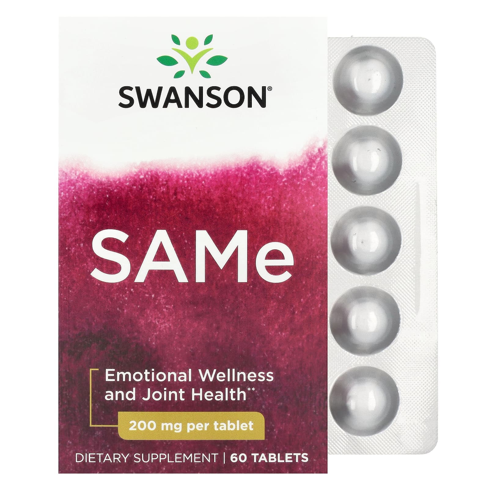 Swanson Vitamins SAMe – 60 comprimés de Swanson Vitamins