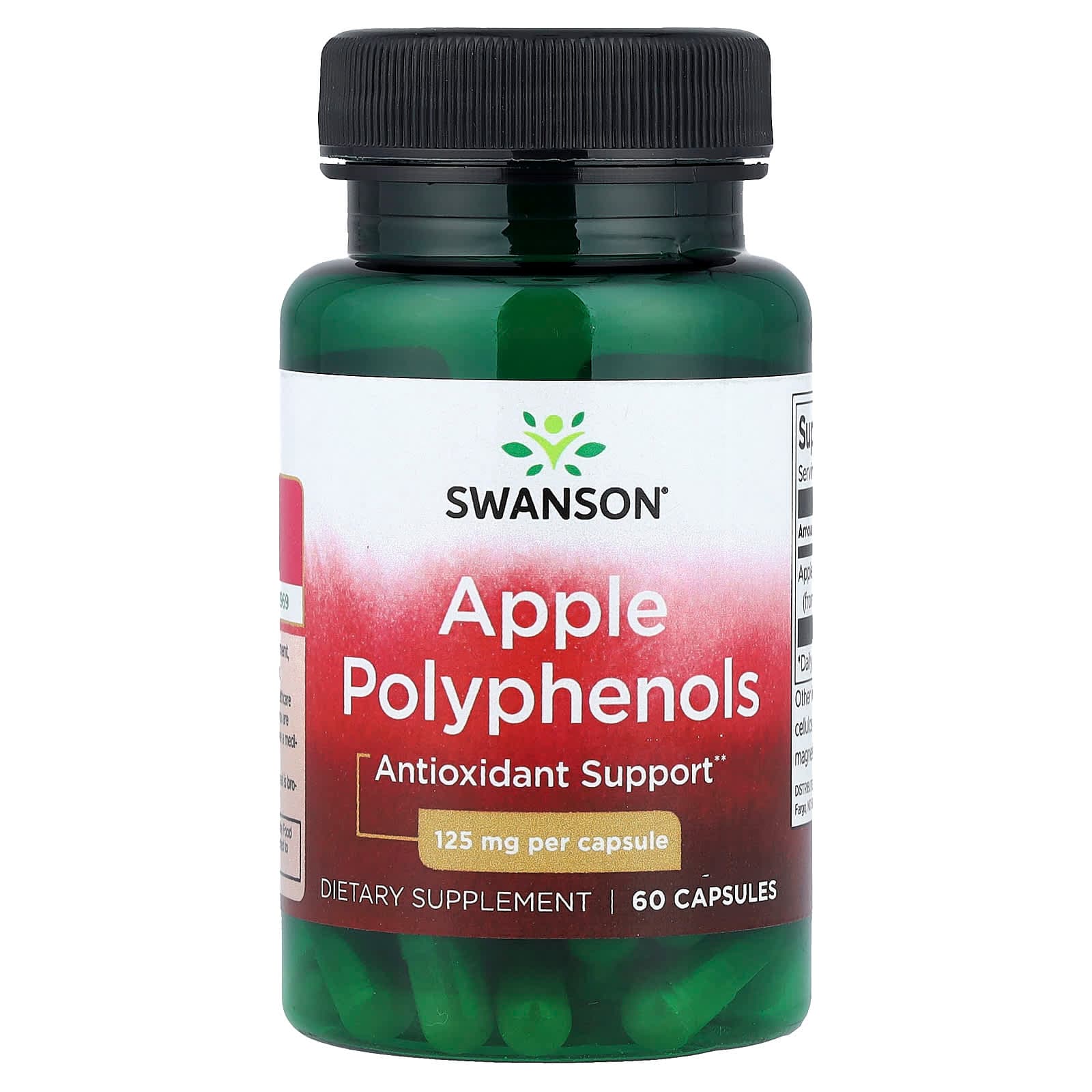 Swanson Vitamins Apple Polyphenols – Apple Polyphenols – 60 gélules de Swanson Vitamins