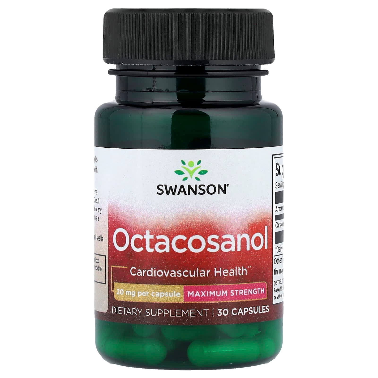 Swanson Vitamins Octacosanol – 30 gélules de Swanson Vitamins