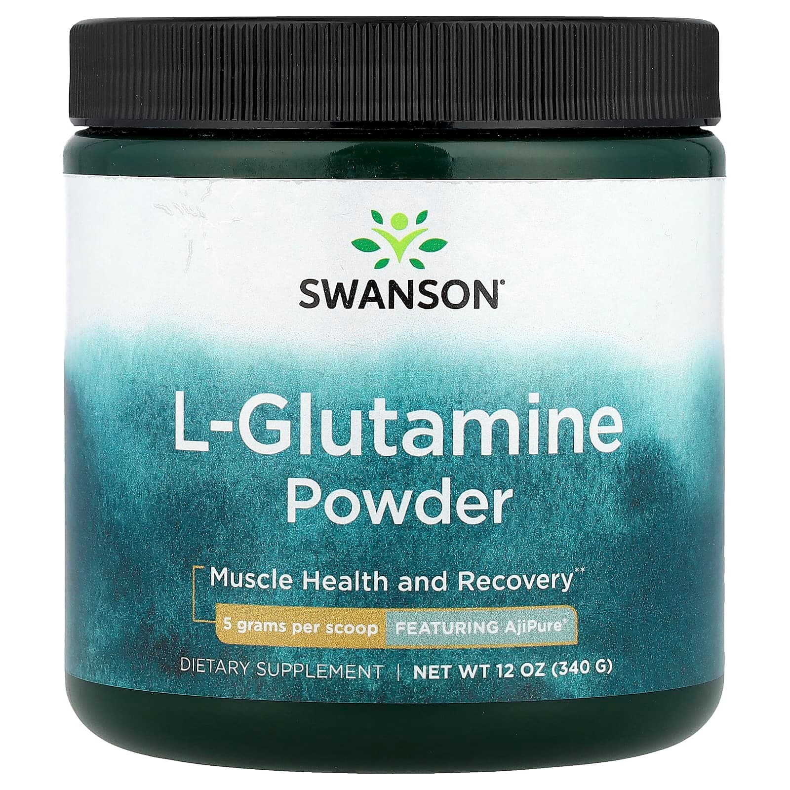 Swanson Vitamins L-Glutamine Powder – 340 g de Swanson Vitamins