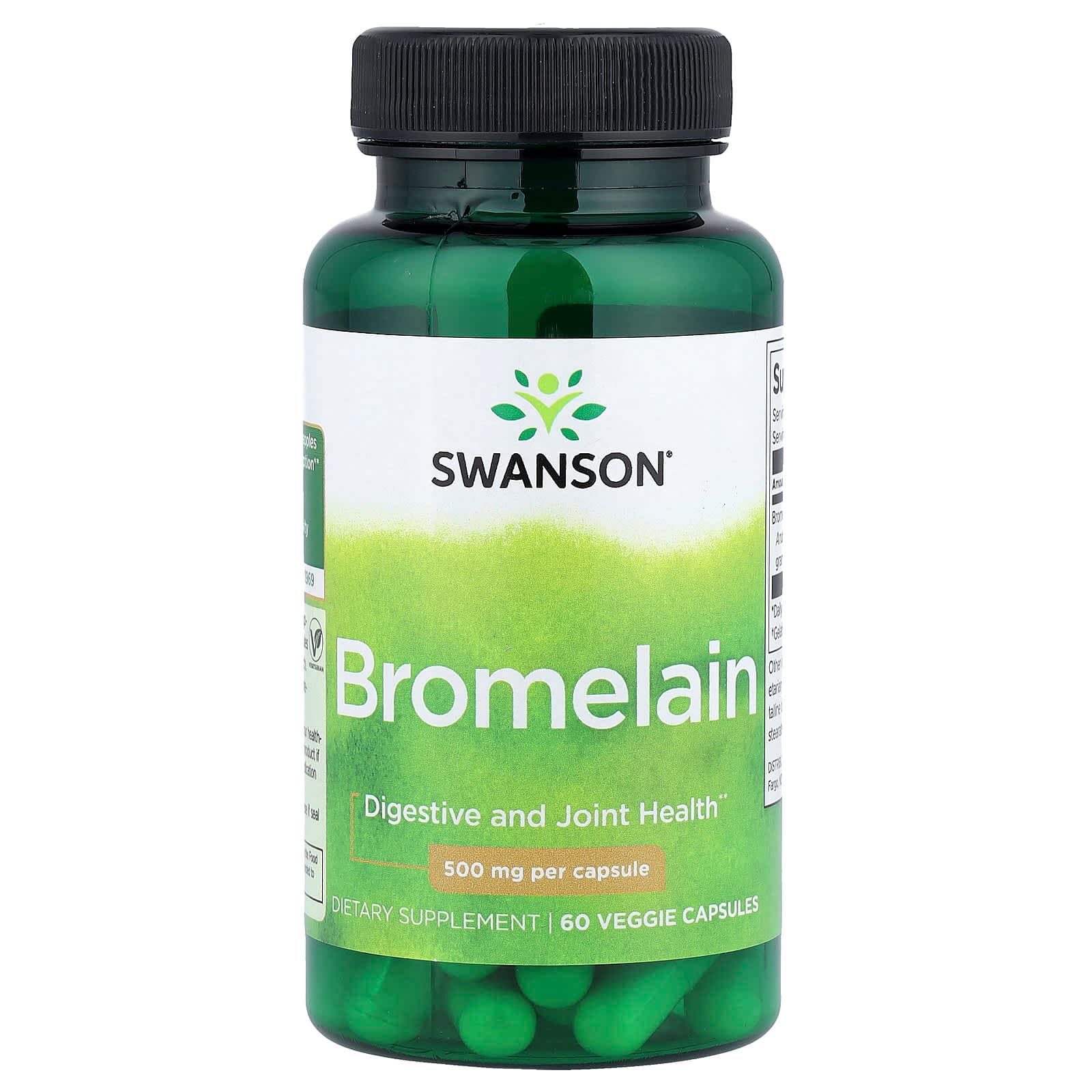 Swanson Vitamins Bromelain – 60 gélules végétales de Swanson Vitamins