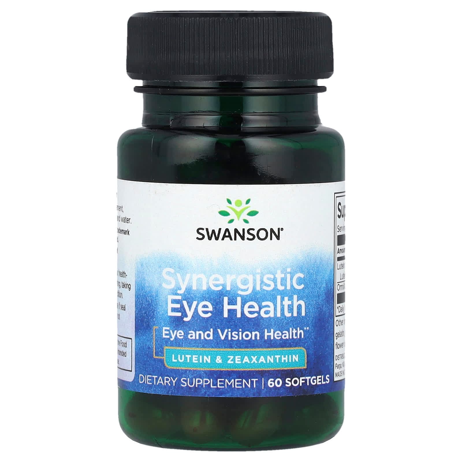 Swanson Vitamins Synergistic Eye Health – 60 capsules molles de Swanson Vitamins