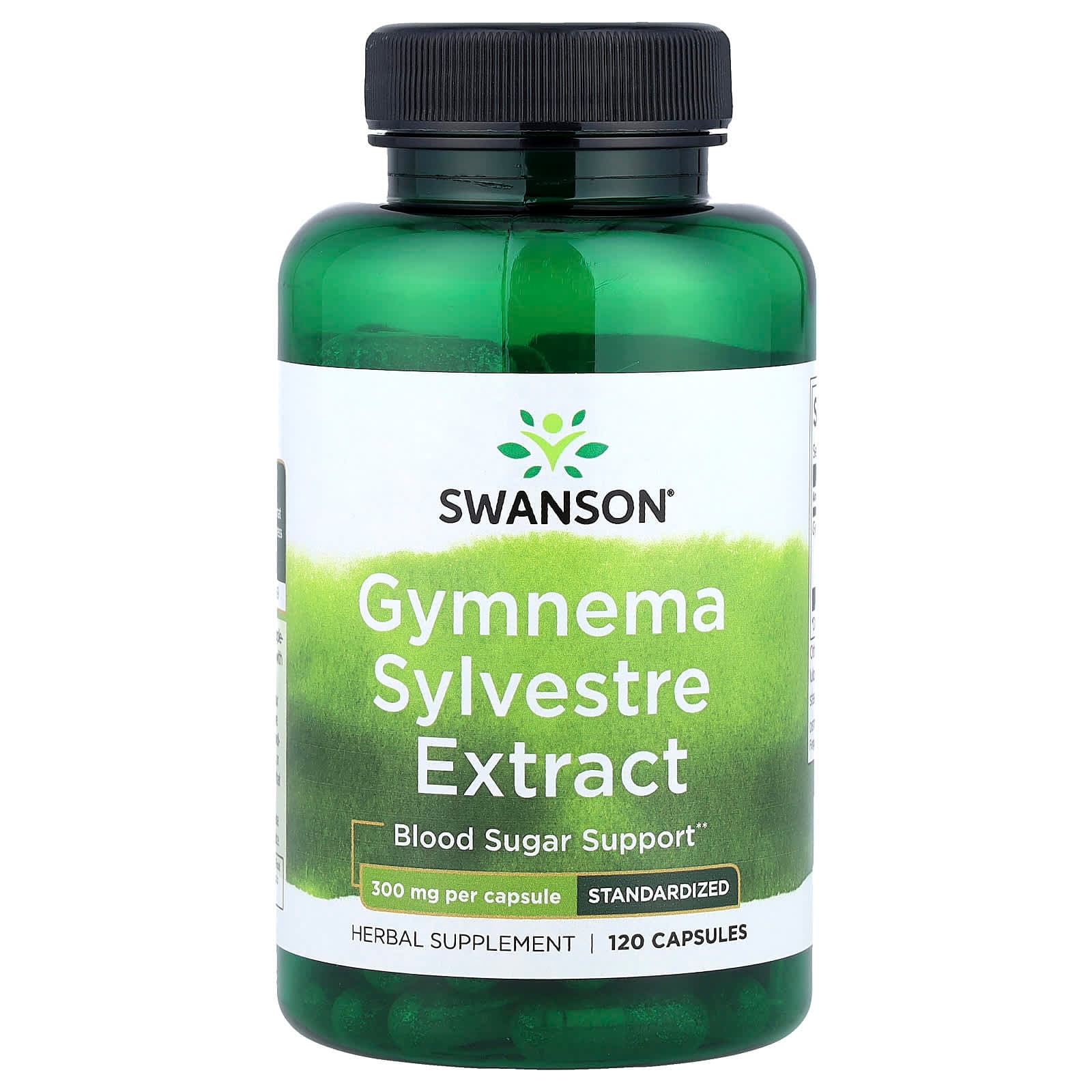 Swanson Vitamins Gymnema Sylvestre Extract, Standardized – 120 gélules de Swanson Vitamins