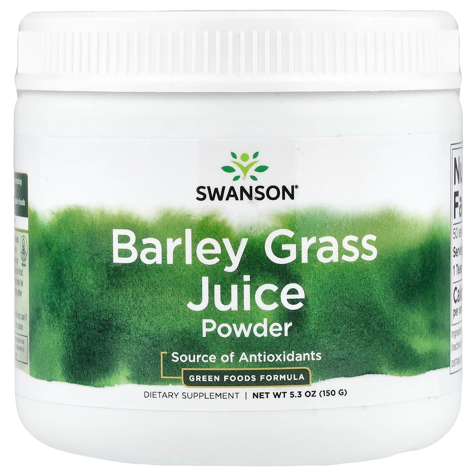 Swanson Vitamins Barley Grass Juice Powder – 150 g de Swanson Vitamins