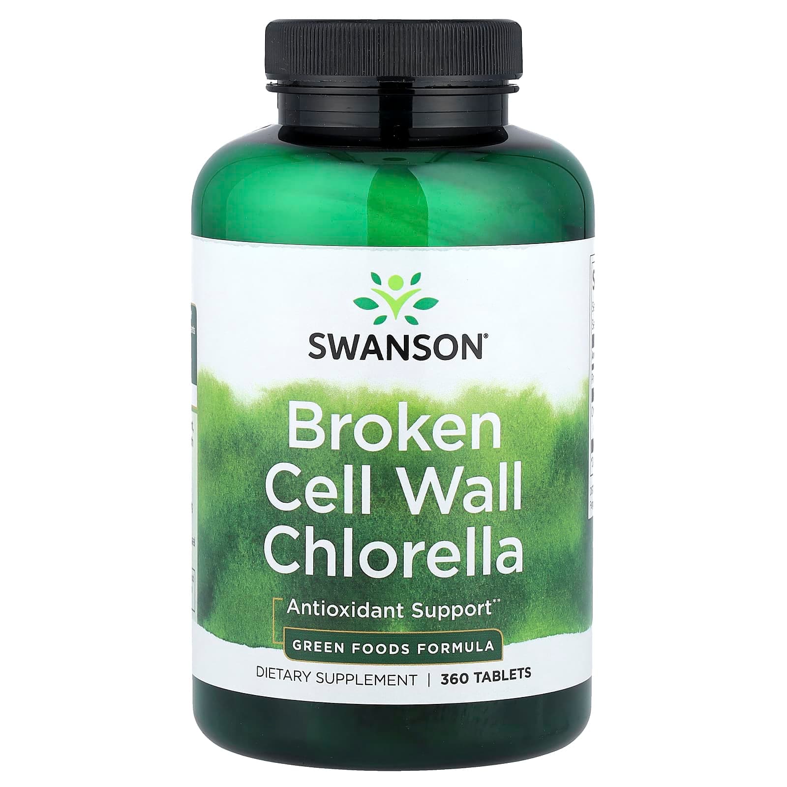 Swanson Vitamins Broken Cell Wall Chlorella – 360 comprimés de Swanson Vitamins