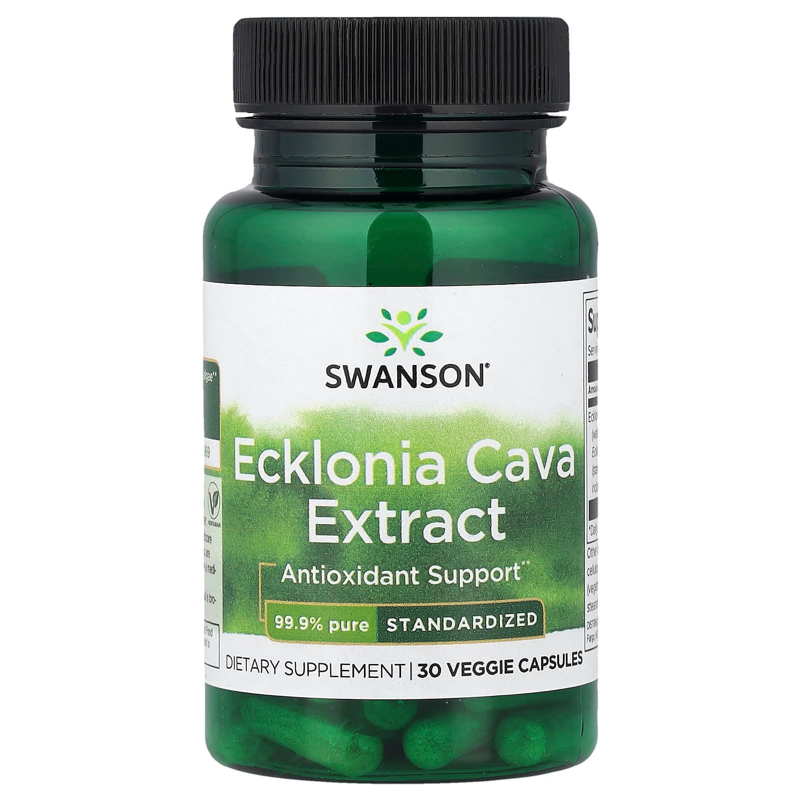 Swanson Vitamins Ecklonia Cava Extract – 30 gélules végétales de Swanson Vitamins