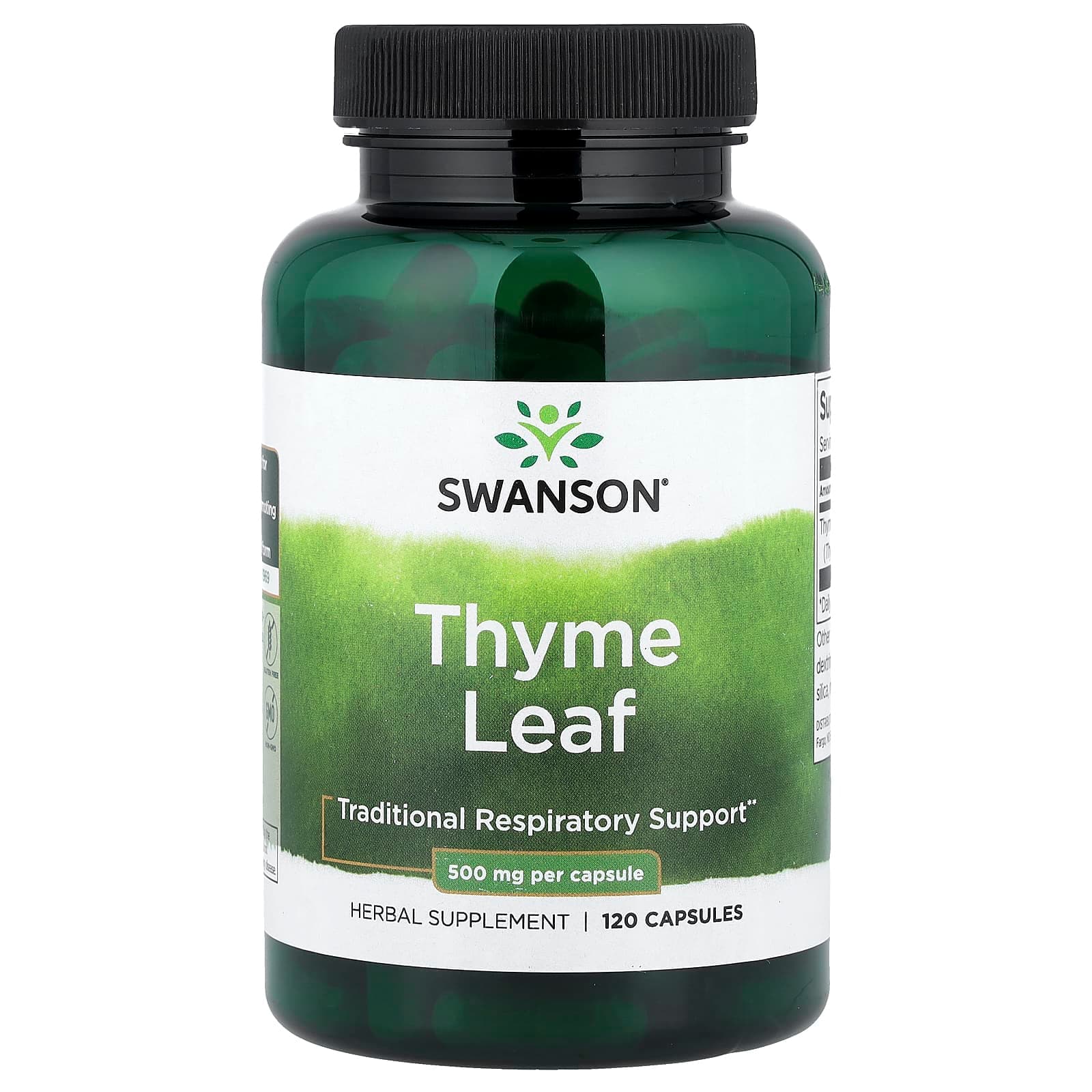 Swanson Vitamins Thyme Leaf – 120 gélules de Swanson Vitamins