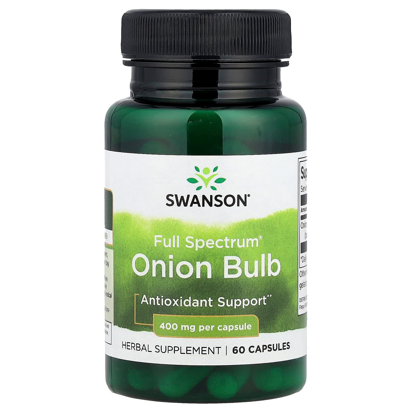 Swanson Vitamins Full Spectrum Onion Bulb – 60 gélules de Swanson Vitamins