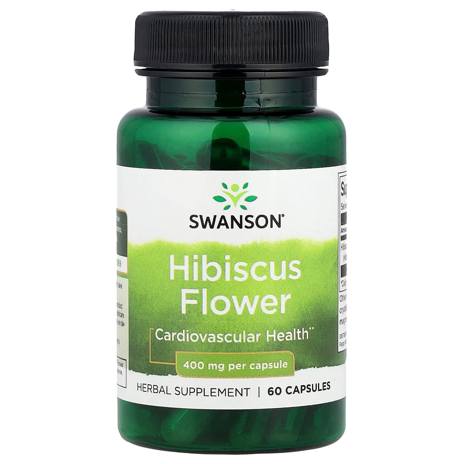 Swanson Vitamins Hibiscus Flower – 60 gélules de Swanson Vitamins