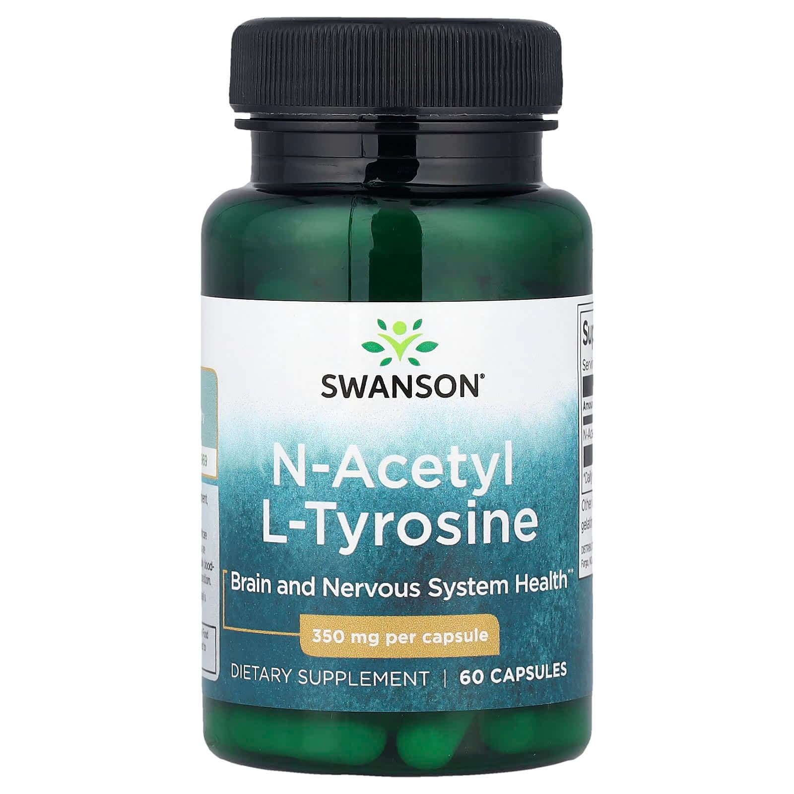 Swanson Vitamins N-Acetyl L-Tyrosine – 60 gélules de Swanson Vitamins