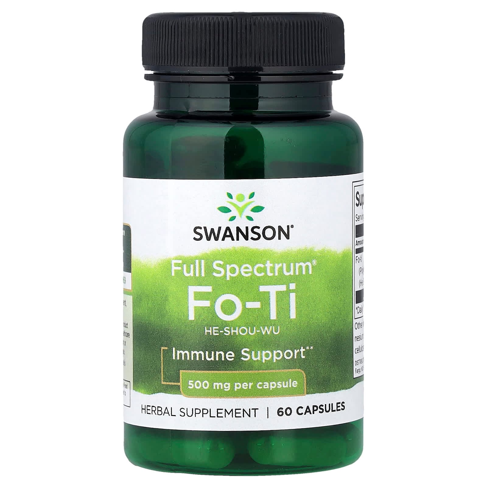 Swanson Vitamins Full Spectrum Fo-Ti – 60 gélules de Swanson Vitamins
