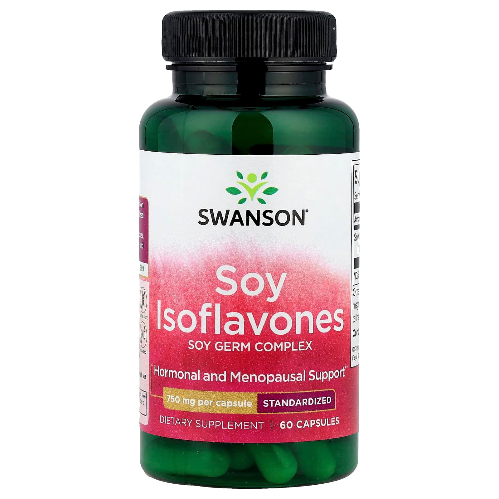 Swanson Vitamins Soy Isoflavones – 60 gélules de Swanson Vitamins