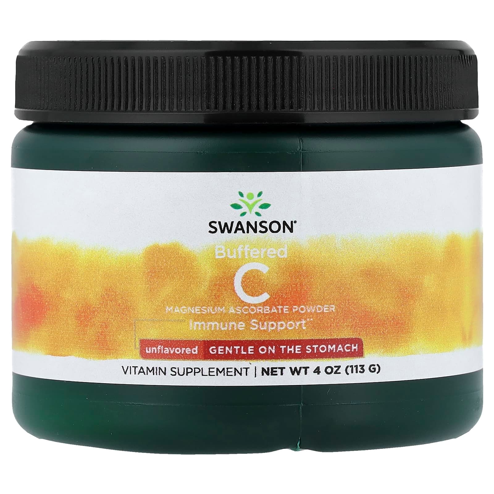 Swanson Vitamins Buffered C Powder – Sans arôme – 113 g de Swanson Vitamins