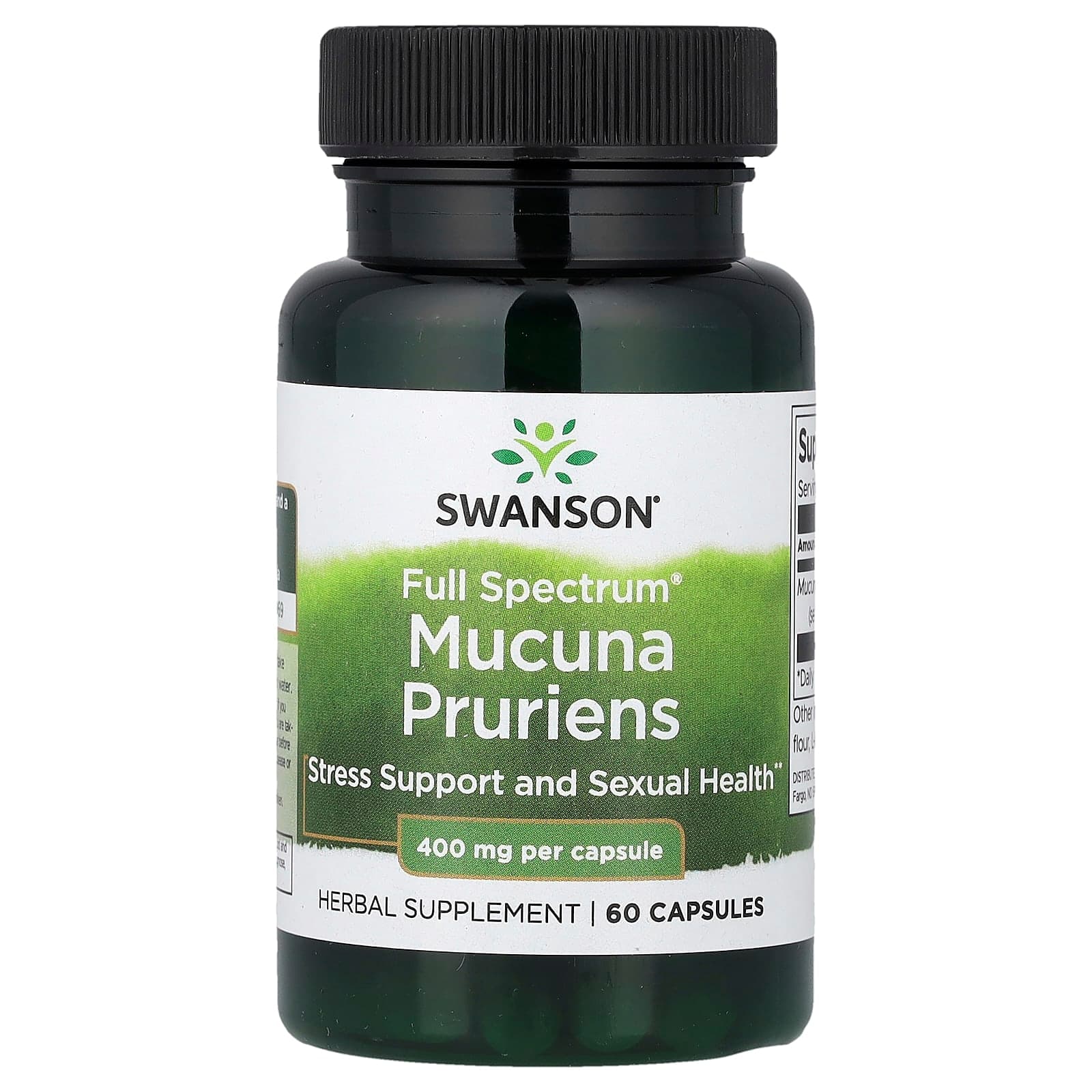 Swanson Vitamins Full Spectrum, Mucuna Pruriens – 60 gélules de Swanson Vitamins