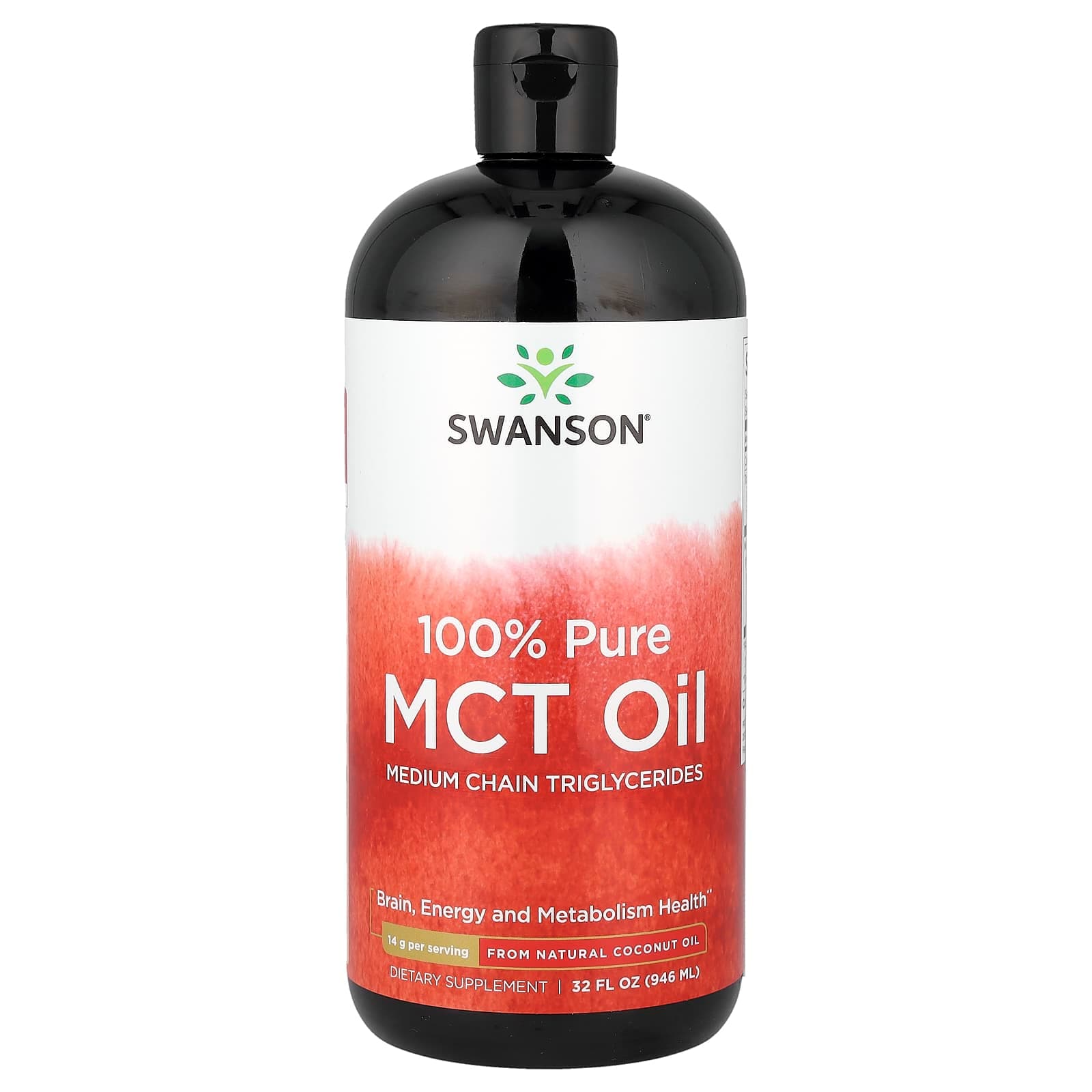 Swanson Vitamins 100% Pure MCT Oil – 946 ml de Swanson Vitamins