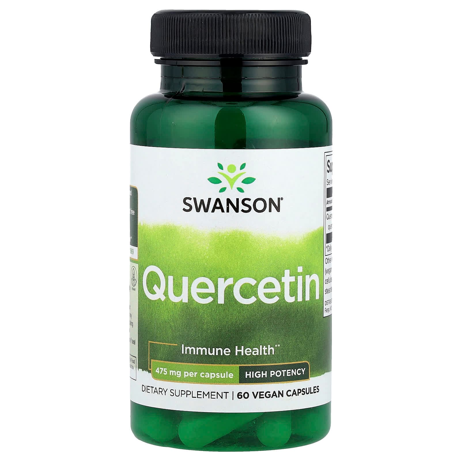 Swanson Vitamins Quercetin, High Potency – 60 gélules véganes de Swanson Vitamins