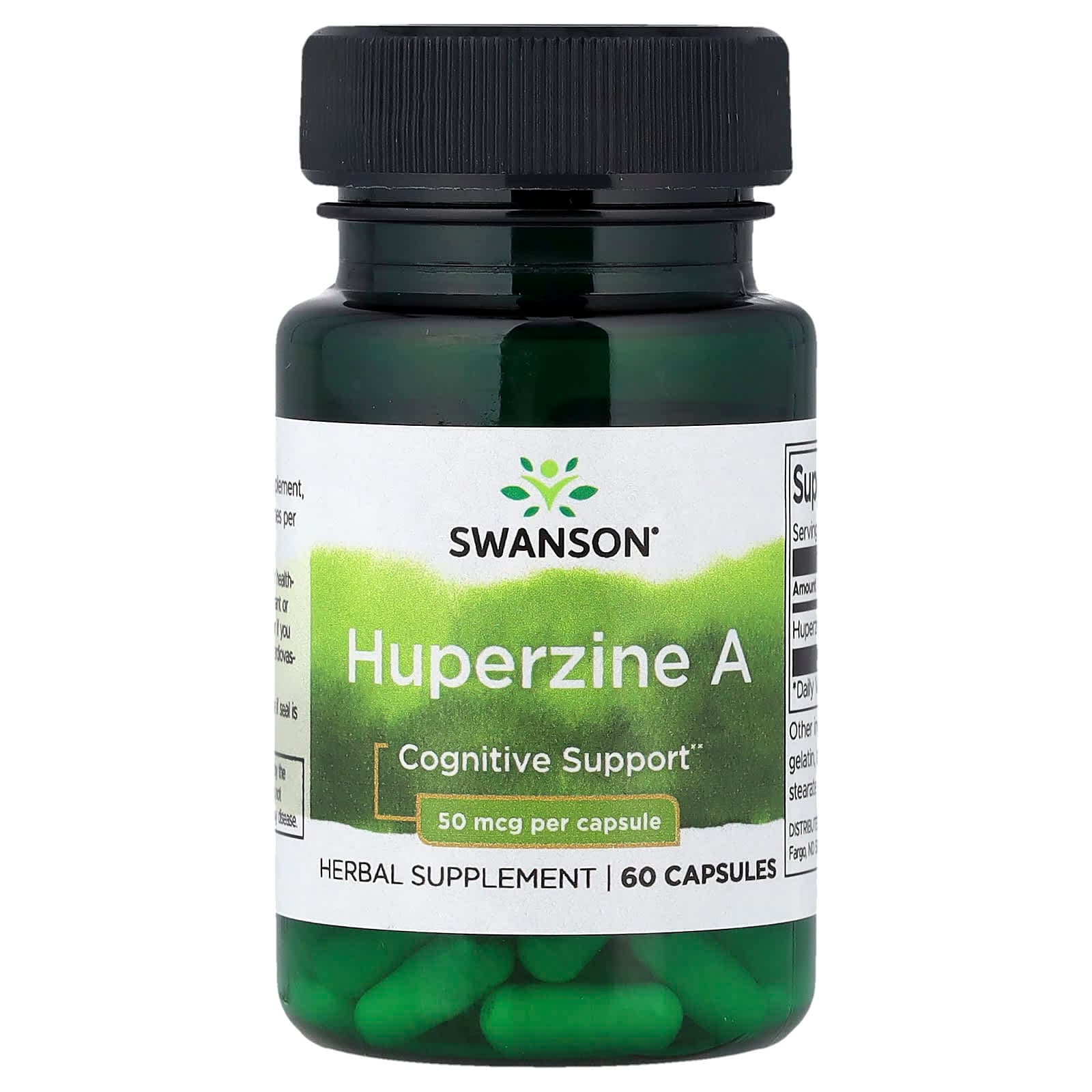 Swanson Vitamins Huperzine A – 60 gélules de Swanson Vitamins