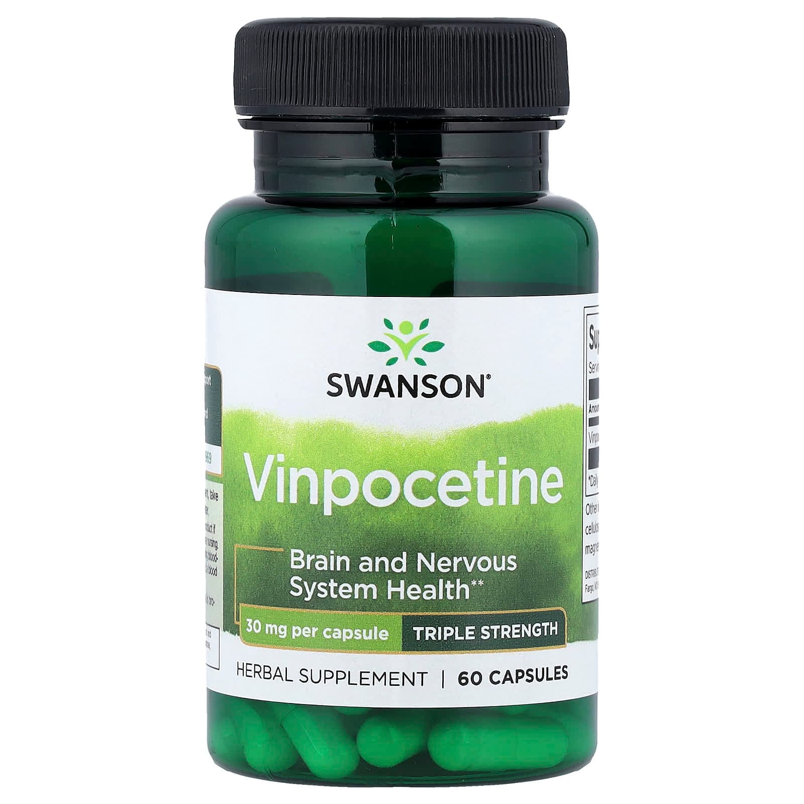 Swanson Vitamins Vinpocetine – 60 gélules de Swanson Vitamins